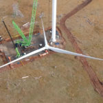 Goldwind turbine erection underway at the Cattle Hill Wind Farm site